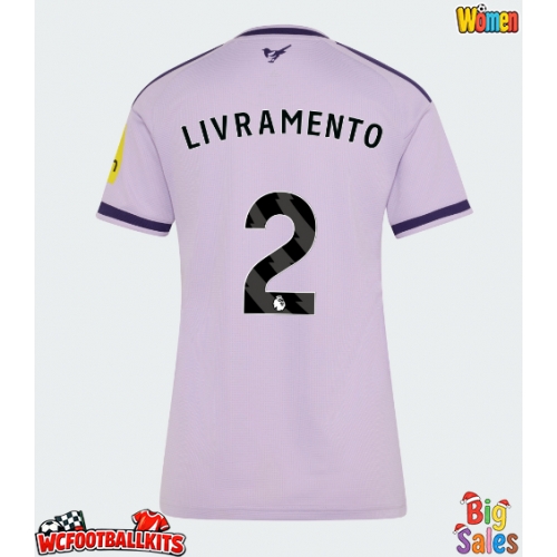 Newcastle United Tino Livramento #2 Replica Third Stadium Shirt for Women 2026-27 Short Sleeve